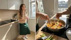 Hühnerherzen-Eintopf mit Kartoffeln und Gemüse: Röstaromen – und ein cremiges Finale